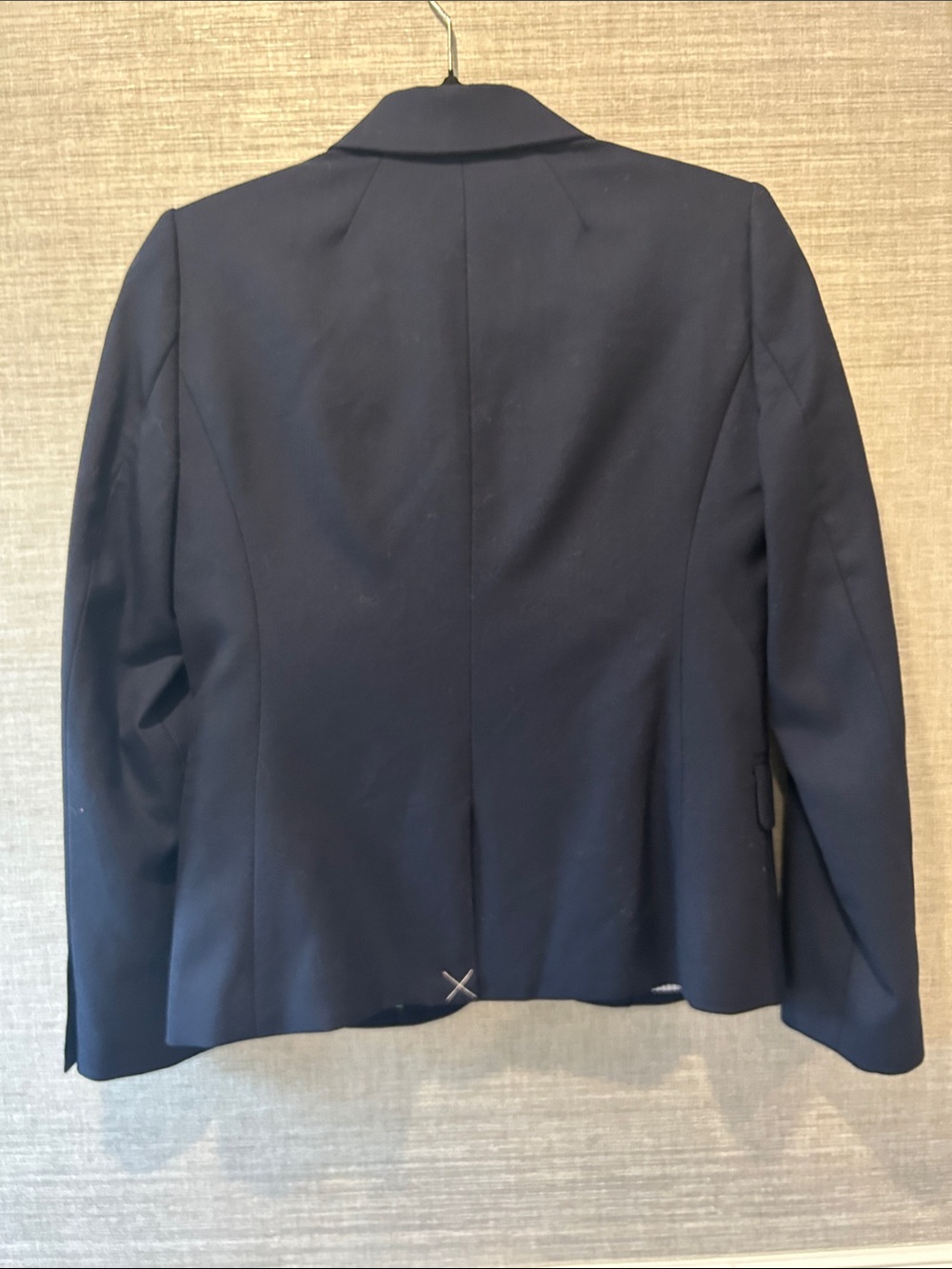 J. Crew Navy Single-Breasted Gold-Button Blazer - Picture 4 of 4